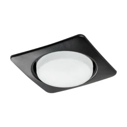 212127 Светильник TENSIO Q GX53 H4 220V SQUARE ЧЕРНЫЙ