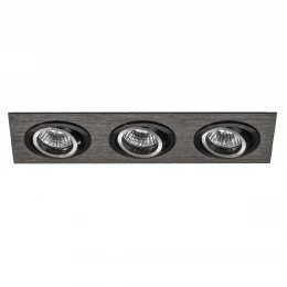 011623 Светильник SINGO X3 MR16/HP16 ЧЕРНЫЙ