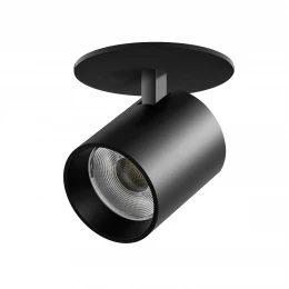 A5437RS Светильник ALTA BASE встраиваемый LED 35W 3176LM 24G ЧЕРНЫЙ 3000K со встр. чашей (215437 + 215007 + 215000-35)