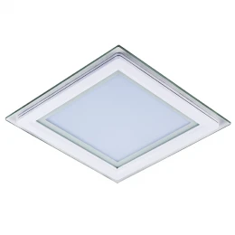 212022 Светильник ACRI QUA LED 18W 1250LM БЕЛЫЙ/ПРОЗРАЧНЫЙ 3000K