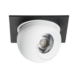 i51764 Светильник INTERO LED 9W 850LM 24G ЧЕРНЫЙ/БЕЛЫЙ 4000K (217517+217064)