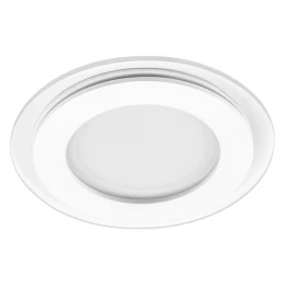 212010 Светильник ACRI CYL LED 6W 480LM БЕЛЫЙ/ПРОЗРАЧНЫЙ 3000K