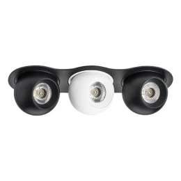 i637726272 Светильник INTERO LED 9W*3 850LM*3 24G ЧЕРНЫЙ/БЕЛЫЙ 3000K (217637+217072+217062+217072)