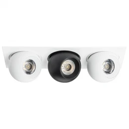 i536627262 Светильник INTERO LED 9W*3 850LM*3 24G БЕЛЫЙ/ЧЕРНЫЙ 3000K (217536+217062+217072+217062)