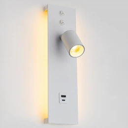 CL704460 Декарт Белый Св-к Настенный с USB
