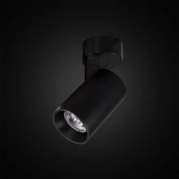 CL01B071N Тубус Черный Св-к Наст-Потол. 7W*4000K