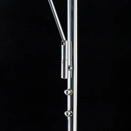 CL802001 Дискус Хром Св-к LED Торшер