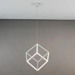 CL719300 Куб Белый Св-к Подвес, LED 40W*4000K