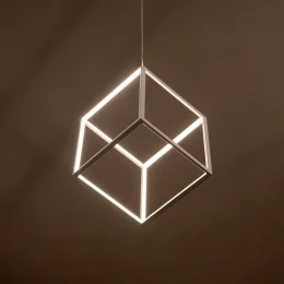 CL719300 Куб Белый Св-к Подвес, LED 40W*4000K