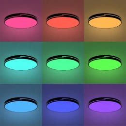 CL72495GL1 Купер Лайн Черный Св-к Потол. с RGB