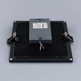 CLD50K222 Омега Черный Св-к Встр 22W*3000K