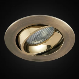 CLD001NW6 Альфа Бронза+Зол Св-к Встр. LED 7W*3500K