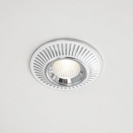 CLD042NW1 Дзета Белый+Хром  Св-к Встр. 7W*3500K