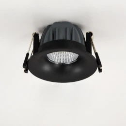 CLD004NW4 Гамма Черный Св-к Встр. 7W*3500K