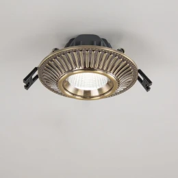 CLD042NW3 Дзета Бронза  Св-к Встр. 7W*3500K